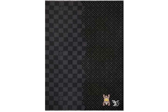 Louis Vuitton x Nigo Damier Stola Monogramma Onda Gigante Grigio