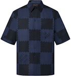 Louis Vuitton Nigo Black & Blue Checkered Fleece – Savonches