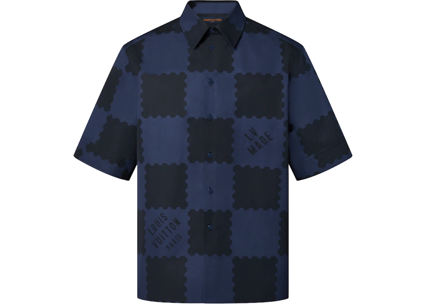 Louis Vuitton x Nigo Giant Damier Short-sleeved Shirt