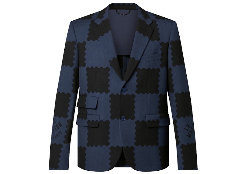 louis vuitton checkered suit