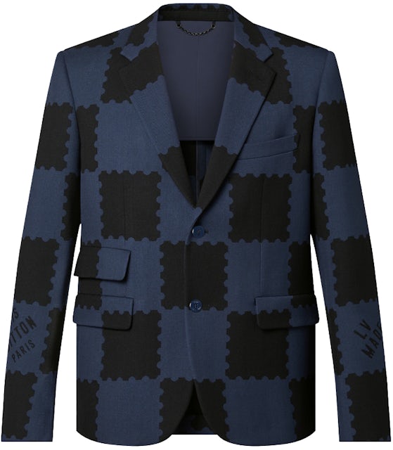 Louis Vuitton drake giant damier waves monogram denim jacket, Luxury,  Apparel on Carousell