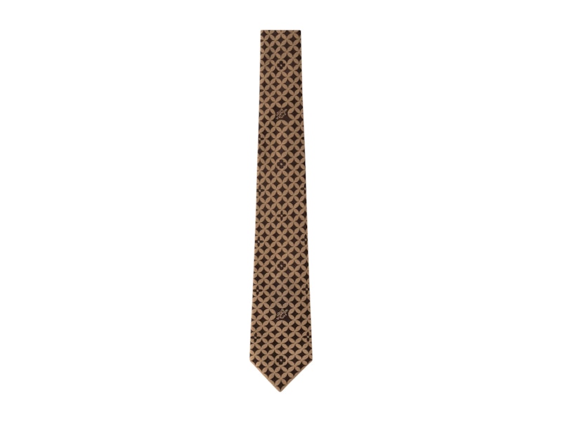 Louis Vuitton x Nigo Dandy Monogram Tie Brown メンズ - SS25 - JP
