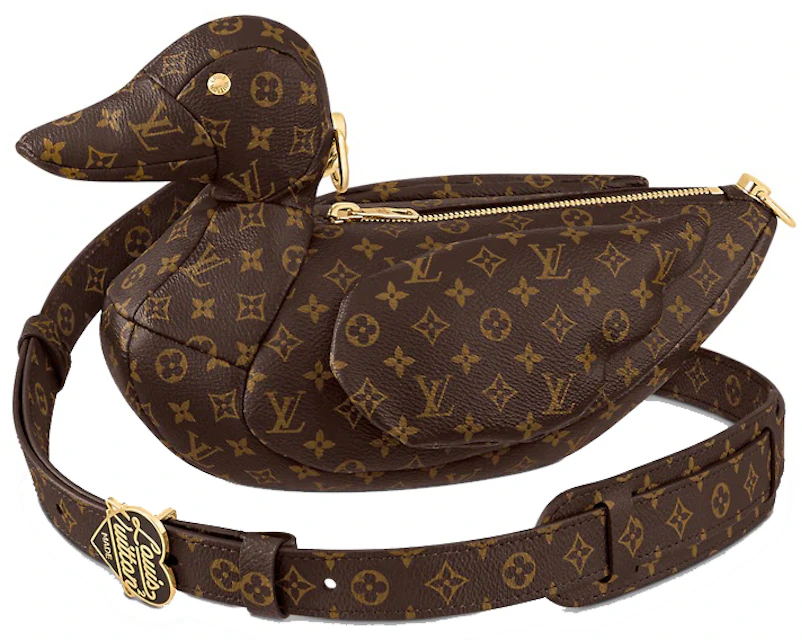 Louis Vuitton x Nigo Duck Monogram Brown in Leather with Gold-tone