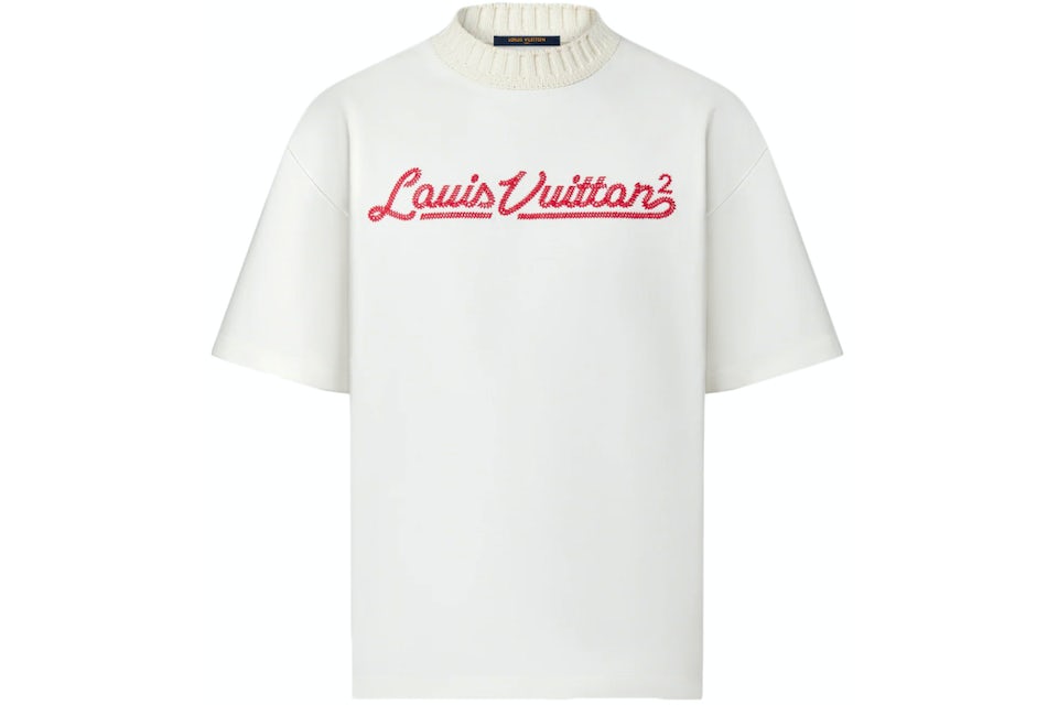 Louis Vuitton, Shirts, Embroidered Louis Vuitton Mockneck Tee
