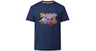 T-shirt ricamata Louis Vuitton x Nigo Deep Navy
