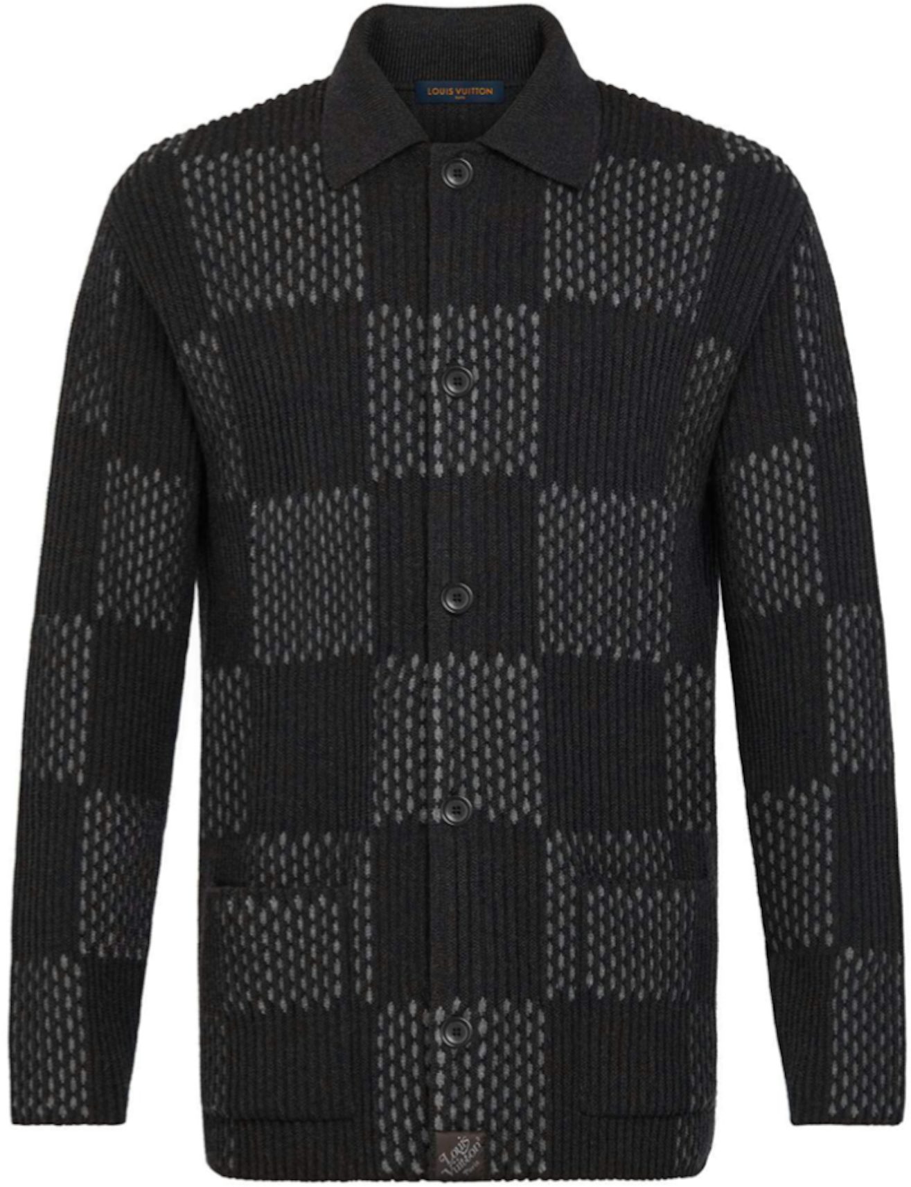 Louis Vuitton x Nigo Micro Damier & LV Flannel Shirt Noir Men's - SS20 - US