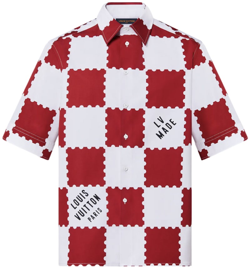 Red Louis Vuitton Shirt LV Louis Vuitton Black, White T-Shirt