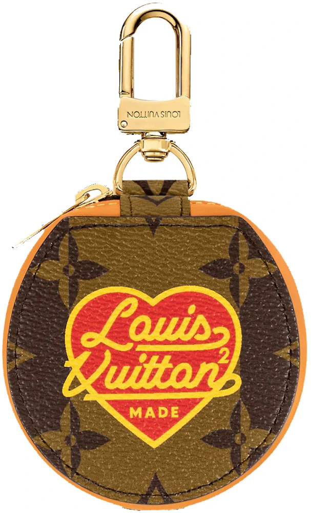 Louis Vuitton x Nigo Horizon Earphones Case Monogram Stripes Brown