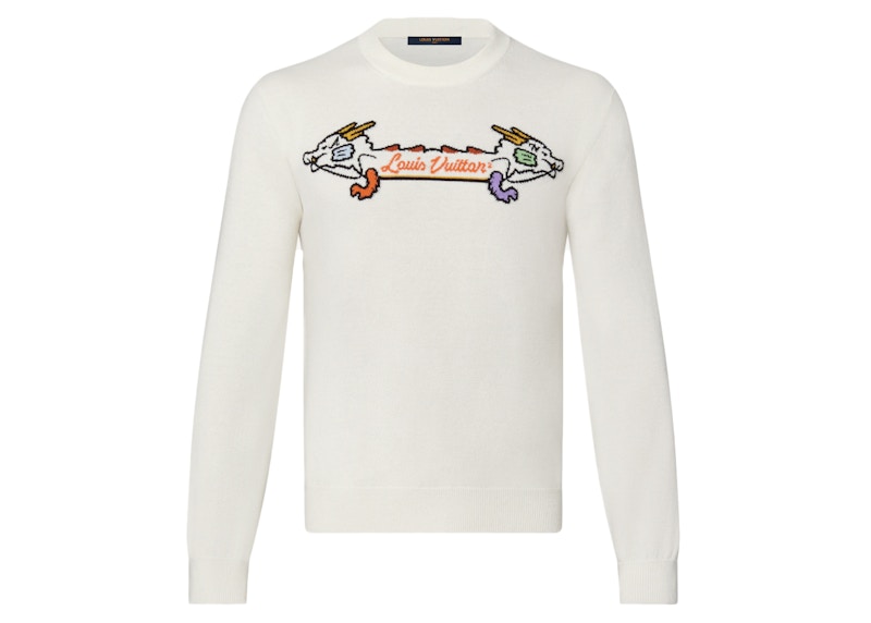 Louis Vuitton x Nigo Instaria Jacquard Graphic Cashmere Crewneck