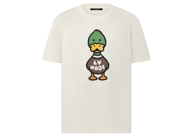 Louis Vuitton x Nigo Intarsia Jacquard Duck Short-Sleeved