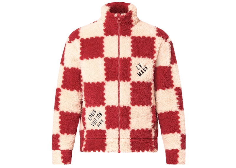 NIGO コラボ DAMIER FLEECE ダミエ ボア フリース ジャケット ...