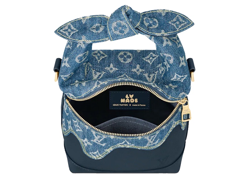 Louis Vuitton X Nigo Japanese Cruiser Monogram Blue In Denim/Leather ...