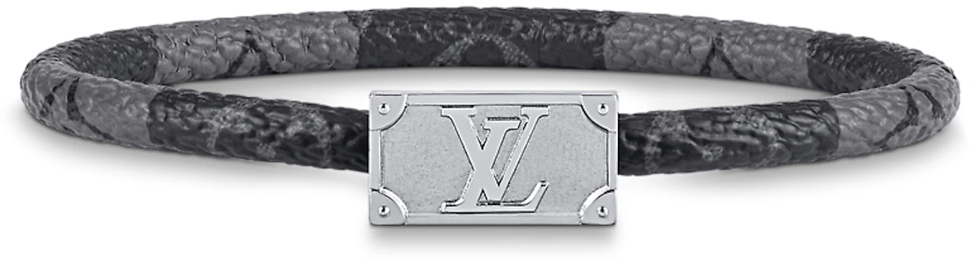 Louis Vuitton x Nigo Keep It Trunk Bracelet Monogram Gray in