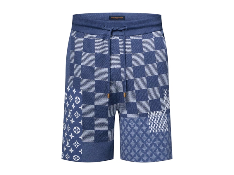 LV x NIGOコラボ Short-Sleeved Knitted Crewneck 関税込 Louis Vuitton x Nigo Short-Sleeved Knitted Crewneck Indigo