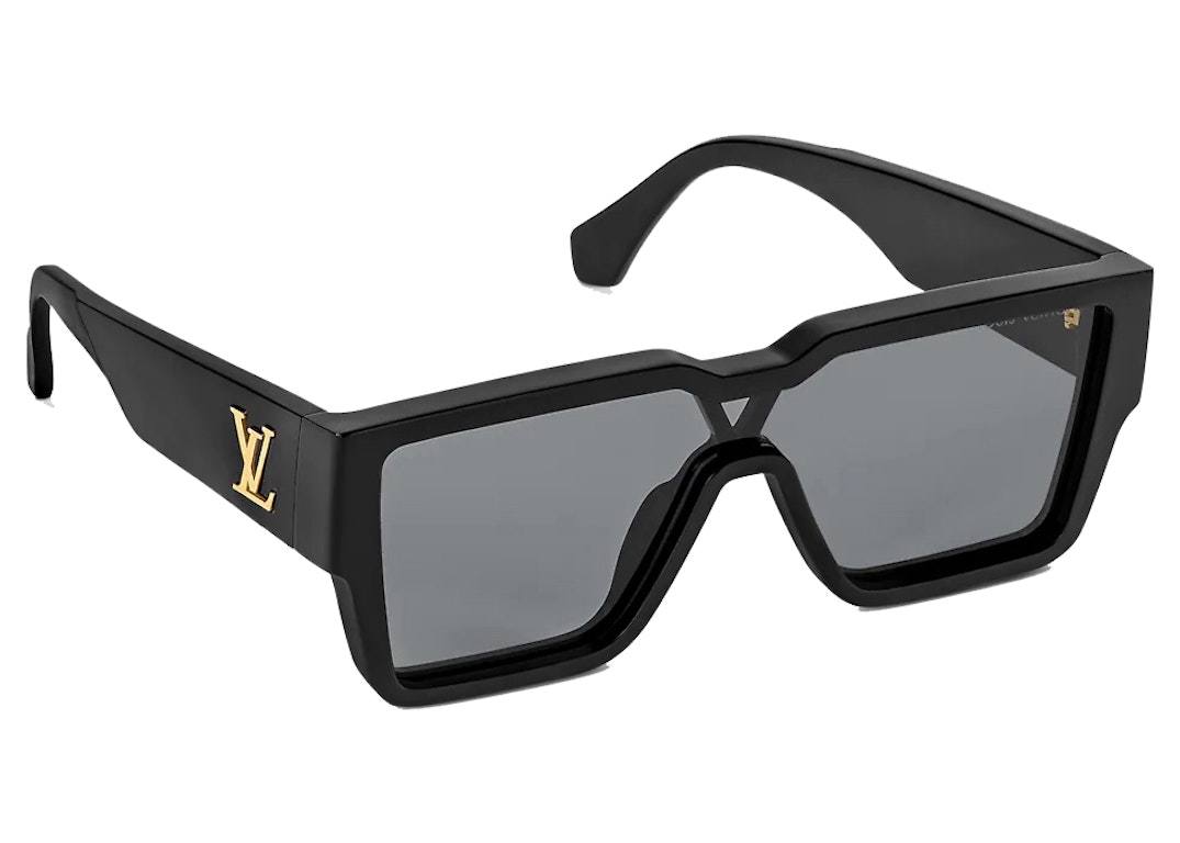 Pre-owned Louis Vuitton X Nigo Lv Clash Mask Sunglasses Black