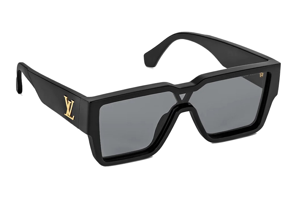 Pre-owned Louis Vuitton X Nigo Lv Clash Mask Sunglasses Black
