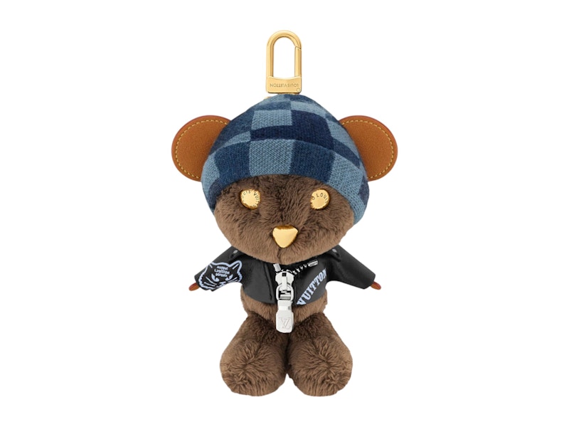 ✨新品未使用・箱付き✨　LOUIS VUITTON Nigo Bear ニゴ Louis Vuitton x Nigo LV Louis Bear Bag Charm Black Men's