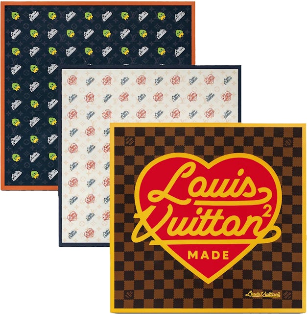 Louis Vuitton x Nigo LV Made Stripe Hat Gray in Cotton with Gold