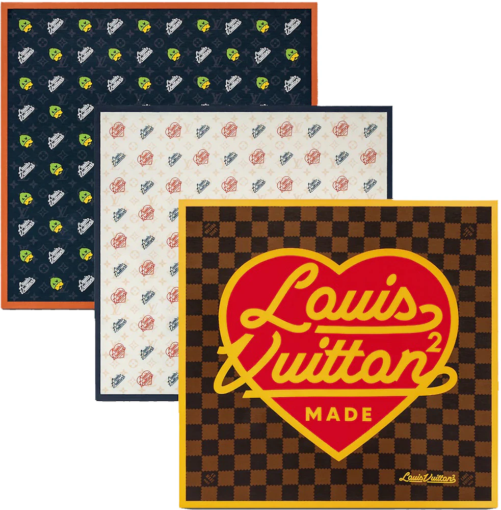 Louis Vuitton x Nigo LV Made Stripe Flat Cap Brown in Wool - US