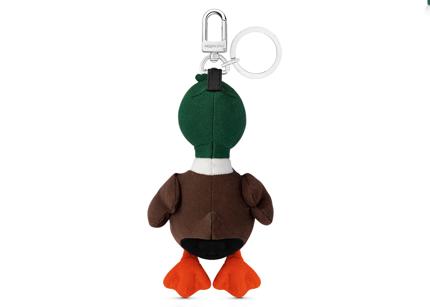 Louis Vuitton x Nigo LV Made Duck Bag Charm and Key Holder Green 