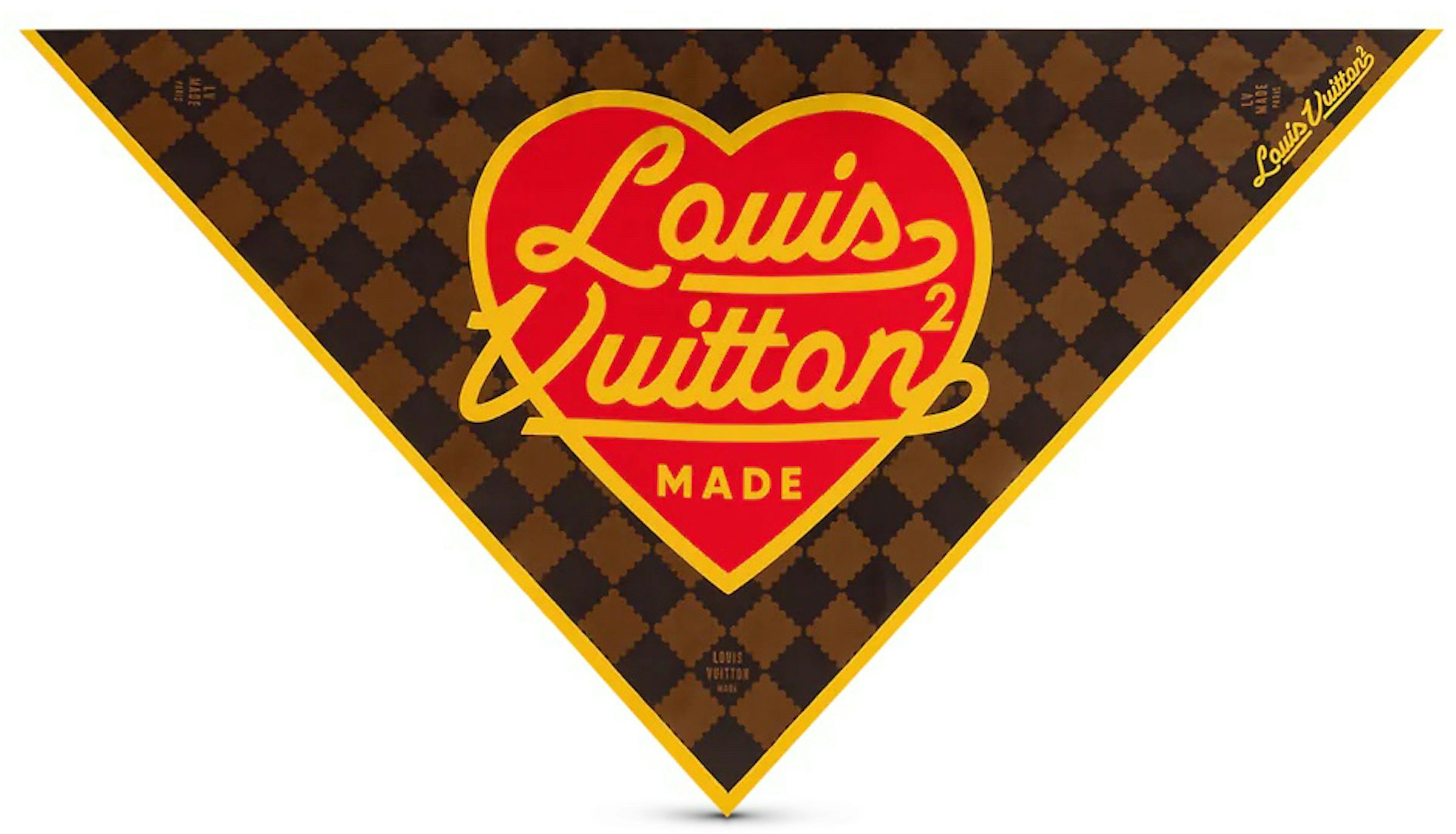 Louis Vuitton x Nigo LV Made Stripe Flat Cap Brown in Wool - US
