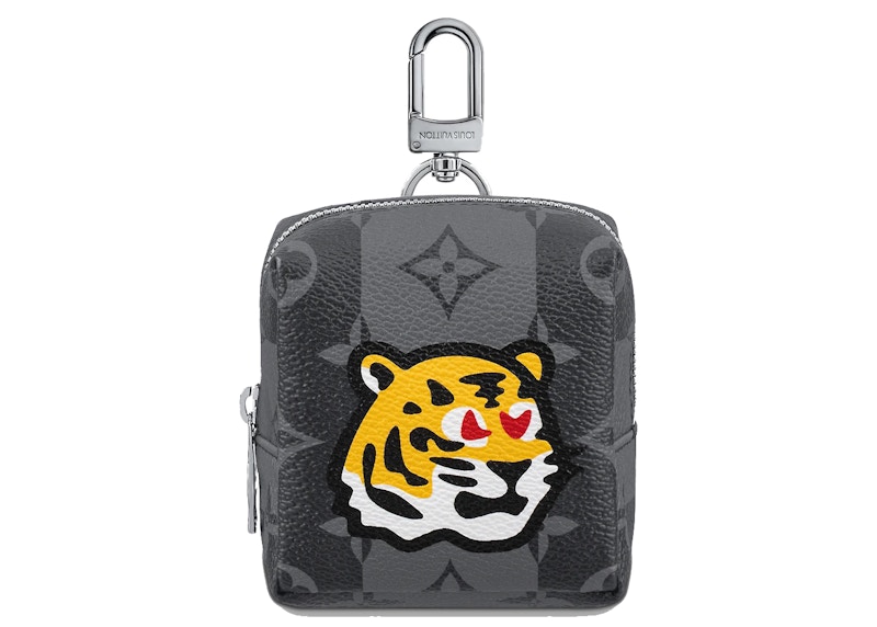 Louis Vuitton x Nigo LV Made Squared Pouch Bag Charm Monogram