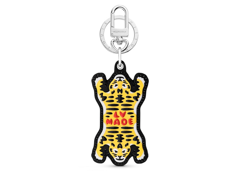 Louis Vuitton x Nigo LV Made Tiger Bag Charm and Key Holder Monogram Multi