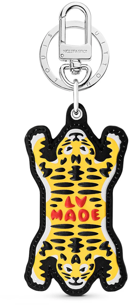 Louis Vuitton x Nigo LV Made Tiger Bag Charm and Key Holder Monogram Multi
