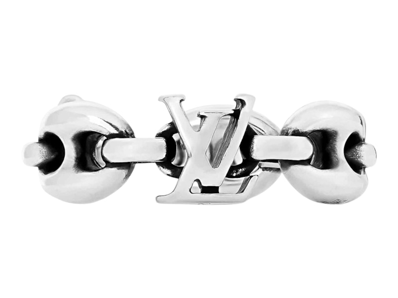 NIGOコラボ♪【LOUIS VUITTON】LVセーラーリング Louis Vuitton x Nigo LV Sailor Ring Black Patina メンズ
