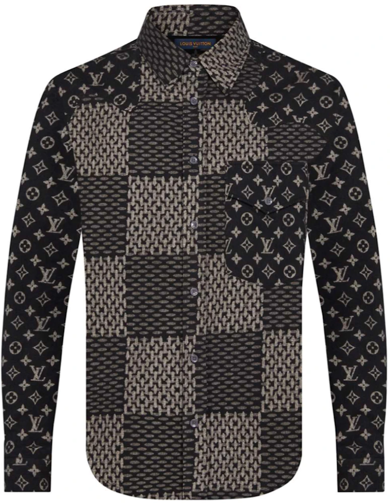Louis Vuitton Nigo Red & White Checkered Button Up Shirt