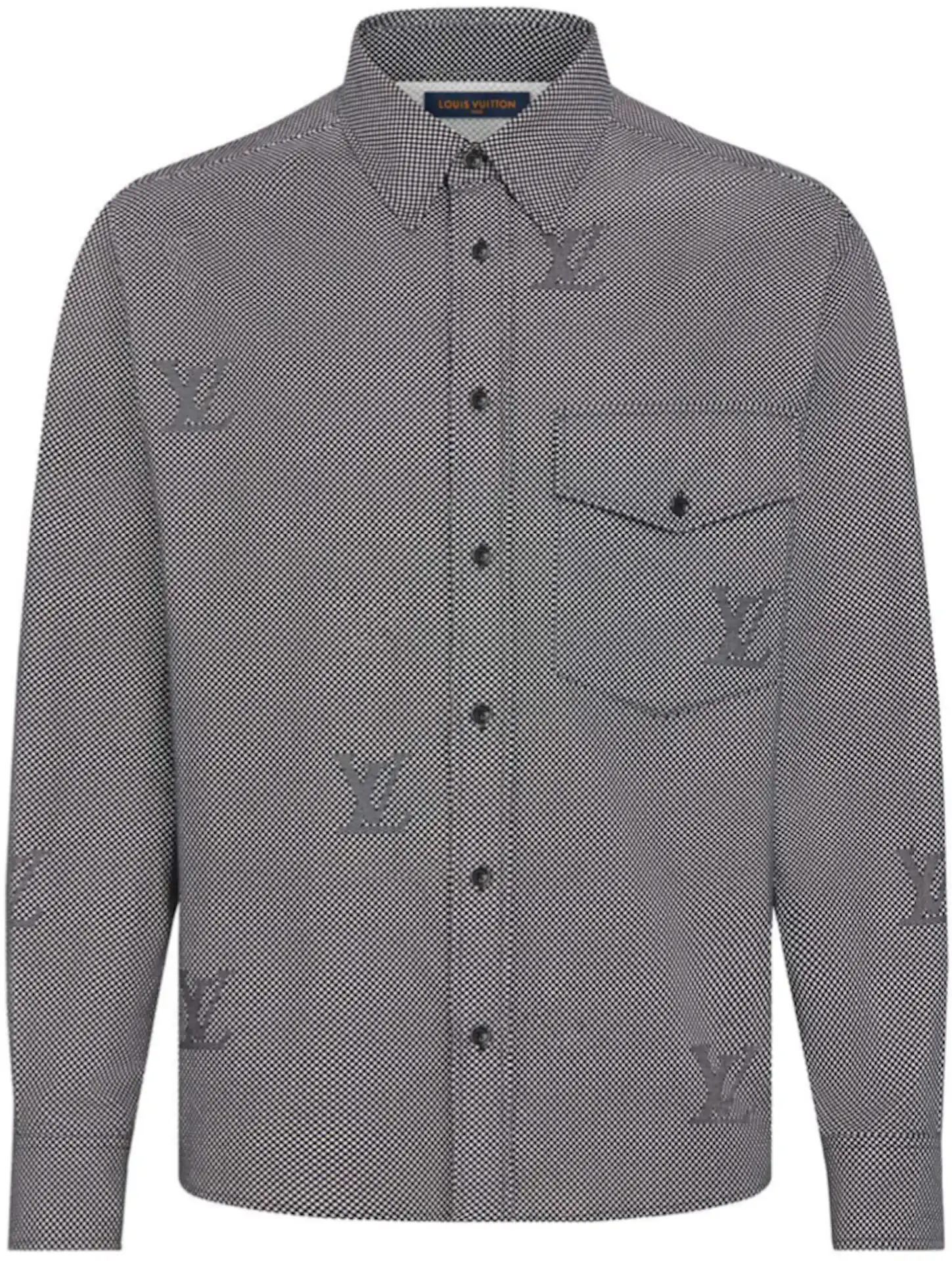 Louis Vuitton x Nigo Micro Damier & LV Flannel Shirt Noir - SS20 - GB