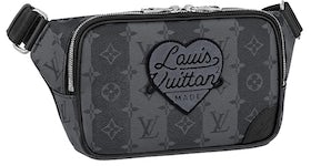 Louis Vuitton Vintage - Monogram Macassar District MM - Brown Black -  Monogram Canvas Crossbody Bag - Luxury High Quality - Avvenice