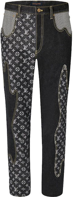 Louis Vuitton x Nigo Monogram Crazy Denim Pants