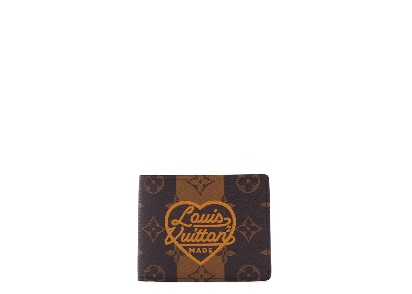 Louis Vuitton x Nigo Multiple Wallet Monogram Stripes Brown in 
