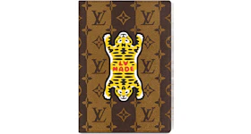 Louis Vuitton x Nigo Notebook Cover Monogram Stripes Brown