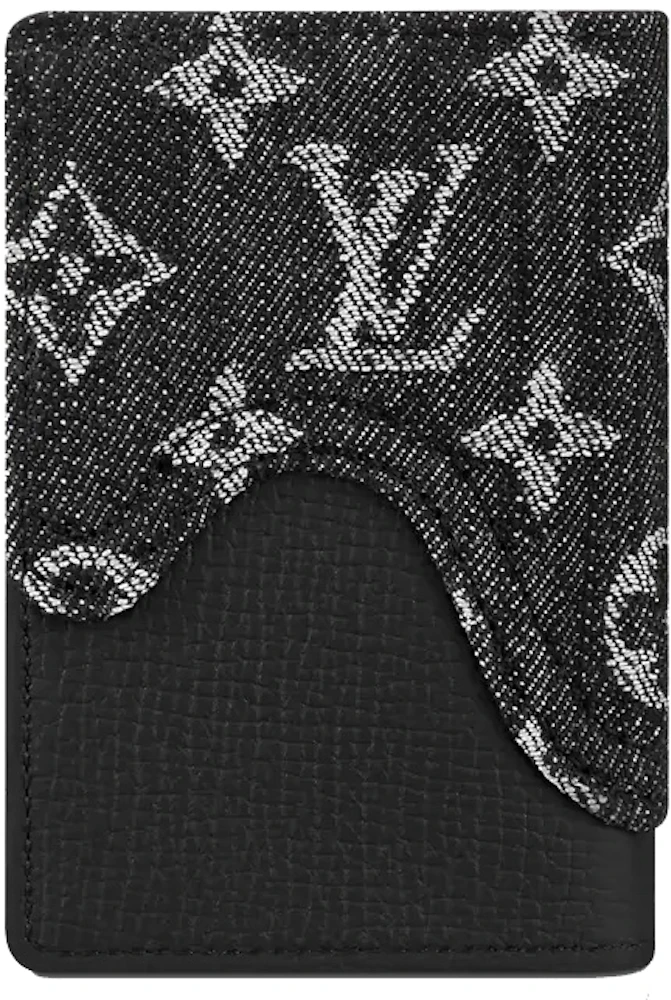 Louis Vuitton x Nigo Pocket Organizer Monogram Black in Denim/Leather - US