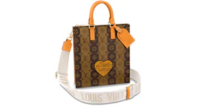 Louis Vuitton x Nigo Sac Plat Cross Monogram Stripes Brown