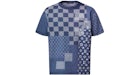 Louis Vuitton x Nigo Short-Sleeved Knitted Crewneck Indigo