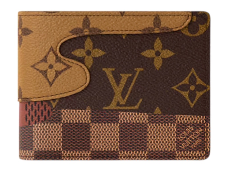 Louis Vuitton x Nigo Slender Wallet Green in Canvas with