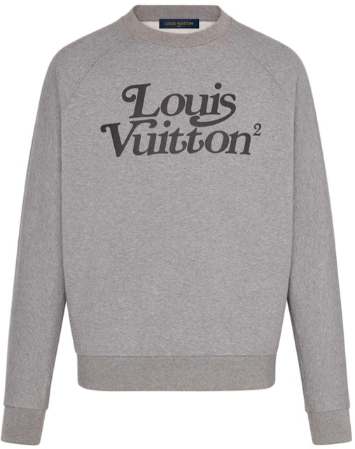 Louis Vuitton x Nigo Squared LV Sweatshirt Gris Clair Men's - SS20 - US