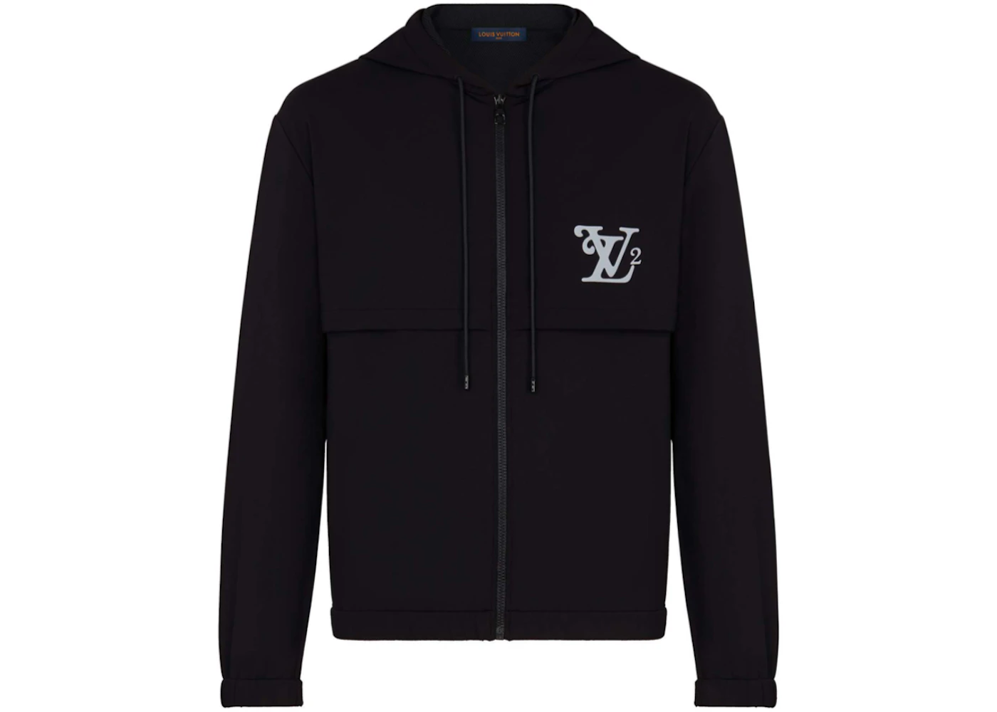 Louis Vuitton x Nigo Squared LV Zipped Hood Blouson Noir Louis Vuitton x Nigo Squared LV Zipped Hood Blouson Noir