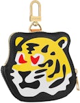 LOUIS VUITTON MP3221 NIGO Monogram Porte Cles-LV MADE Tiger Charm