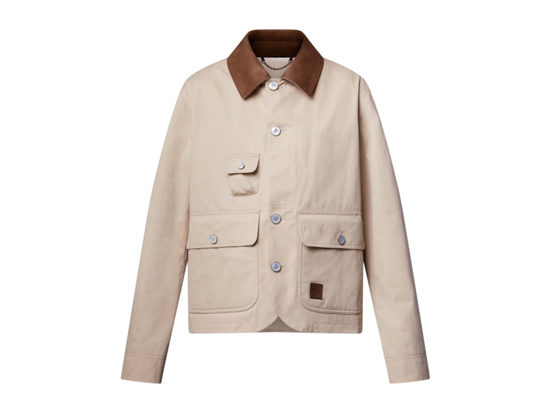 Louis Vuitton x Nigo Workwear Gardening Jacket Light Beige