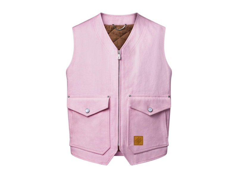 LOUIS VUITTON ブルゾン（その他） 紺xピンク 4103425M0105 LOUIS VUITTON ブルゾン（その他） 紺xピンク 4103425M0105