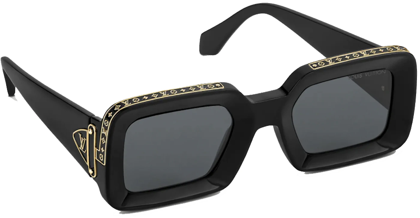 LOUIS VUITTON LV Clash Mask Sunglasses Z1593W Black 1085433