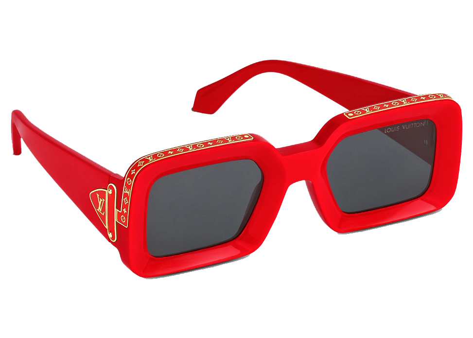 Louis Vuitton x Nigo Zillionaires Sunglasses Red Men's - FW21 - US