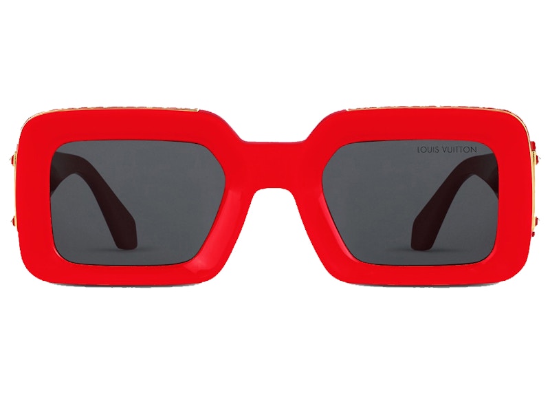 Louis Vuitton x Nigo Zillionaires Sunglasses Red Men's FW21 US