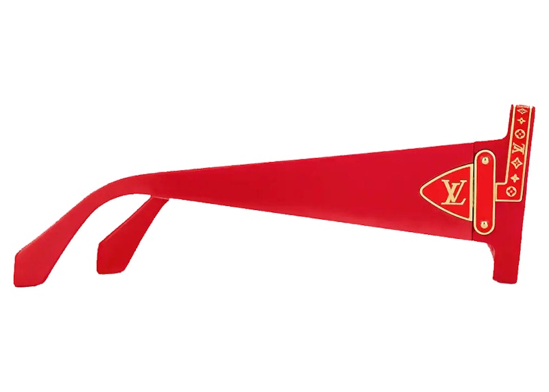 Louis Vuitton x Nigo Zillionaires Sunglasses Red Men's FW21 US