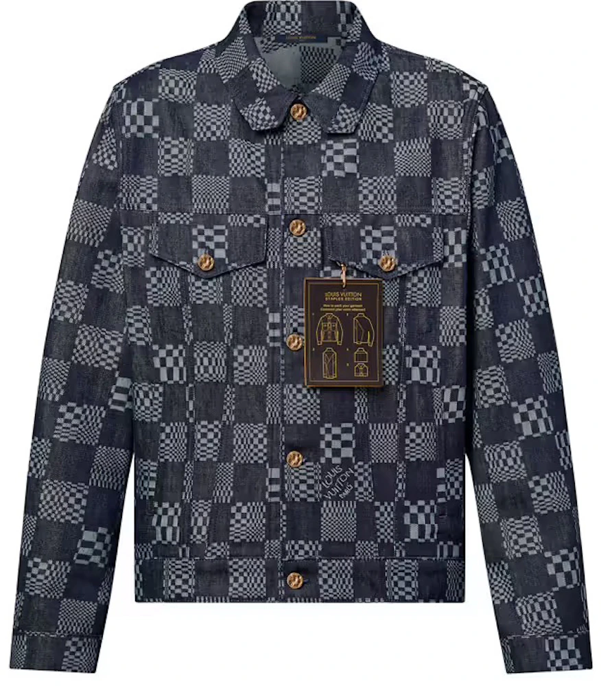 Louis Vuitton Printed Monogram Tie-Dye Denim Shirt