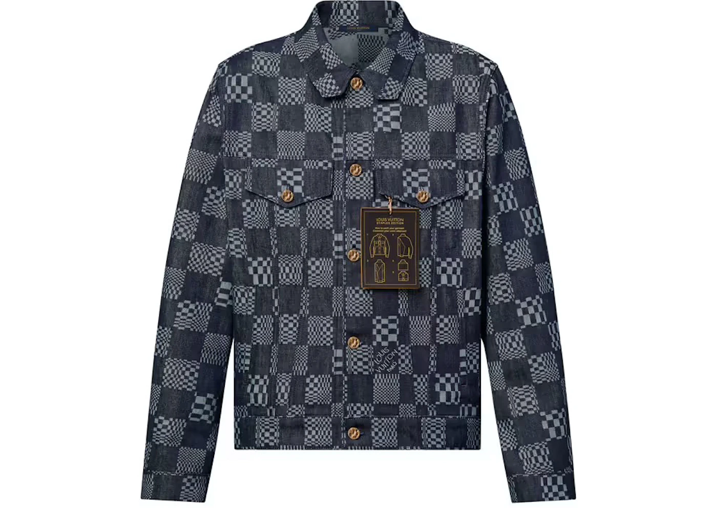 PAUSE or Skip: Louis Vuitton Flower Embroidered Denim Jacket